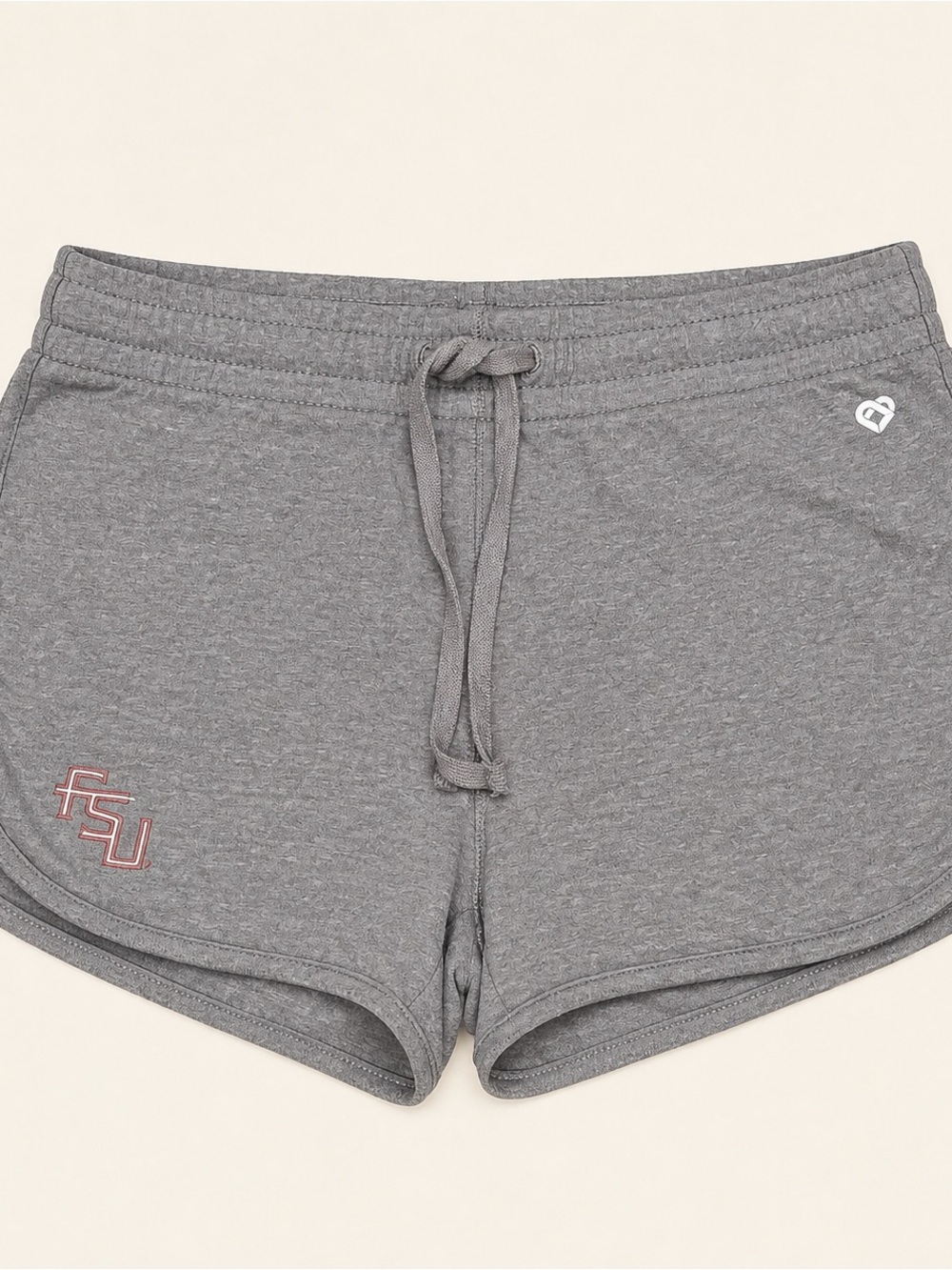 Athletic Grey Women's Drawstring Shorts